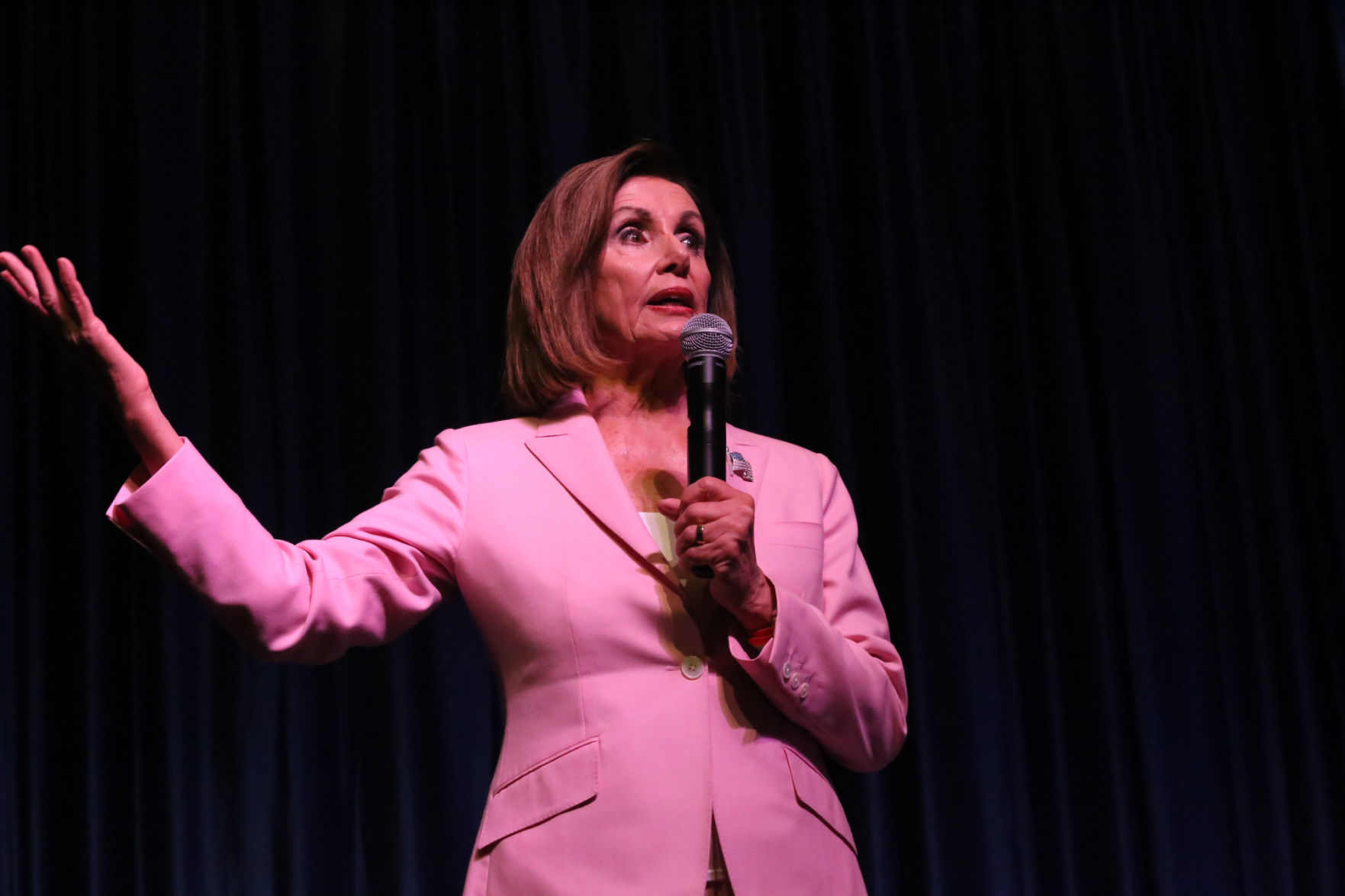 Nancy Pelosi in Atlantic City
